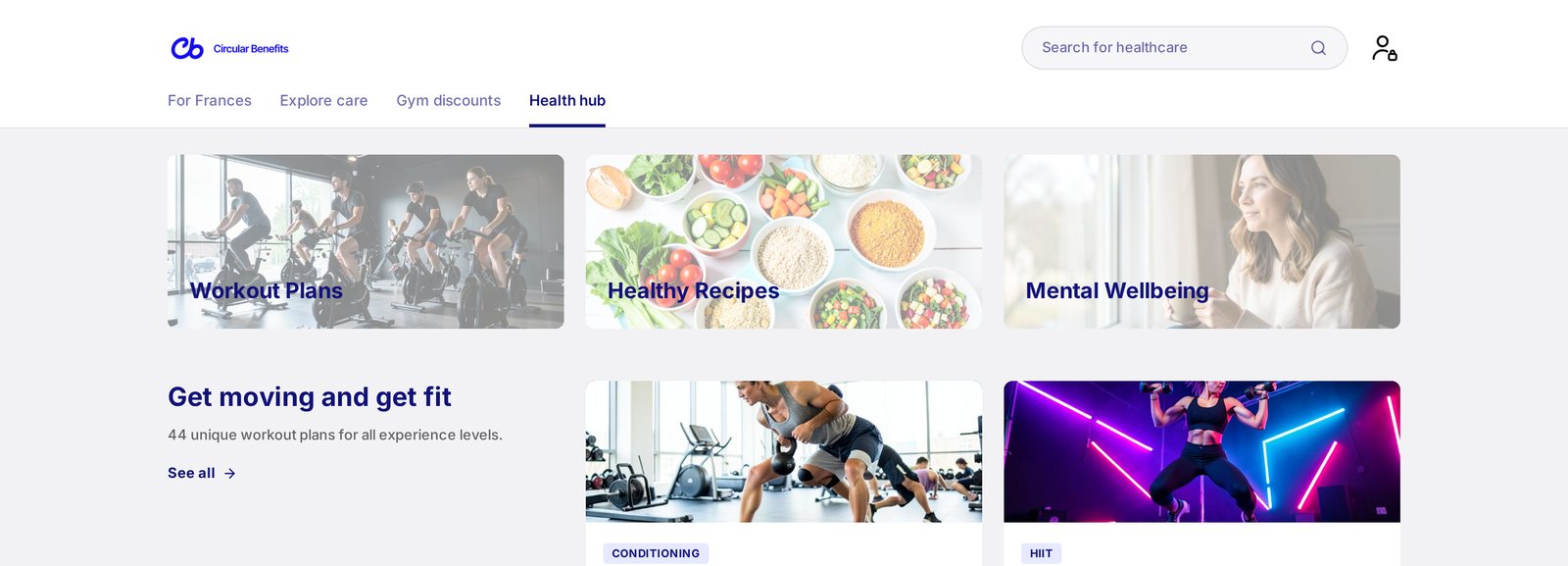 Health & Wellbeing — The wellbeing hub